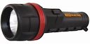 Фонарь светодиодный "Пластик", обрезиненный, 3 светодиода 9 лм/Вт, батареи типа 2*AA (в комплект не входят) TDM